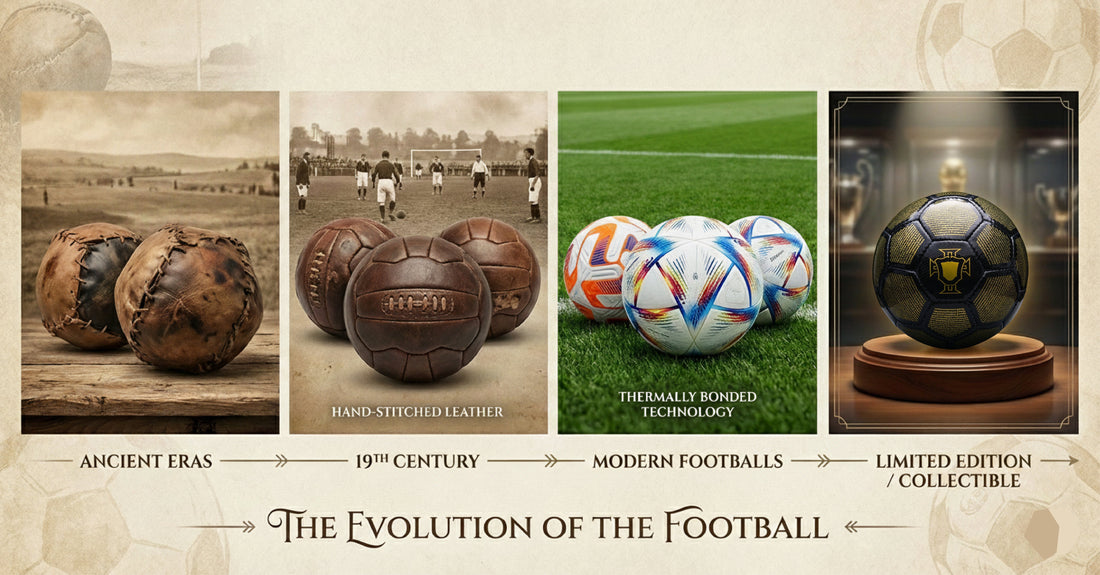 The History and Evolution of Football Balls From Animal Bladders to Bladderless.