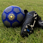 Lionel Messi Collectible ball outdoor photoshoot 