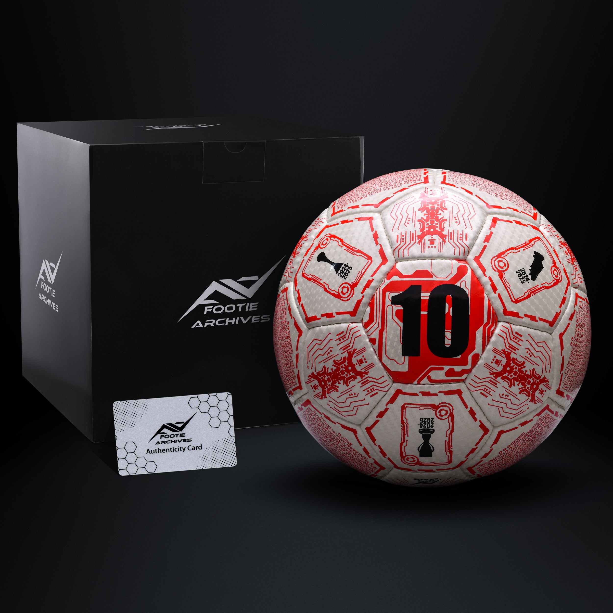 Kylian Mbappé Paris Prototype Special Edition limited edition size 5 collectible football with holographic design with box and authenticity card 