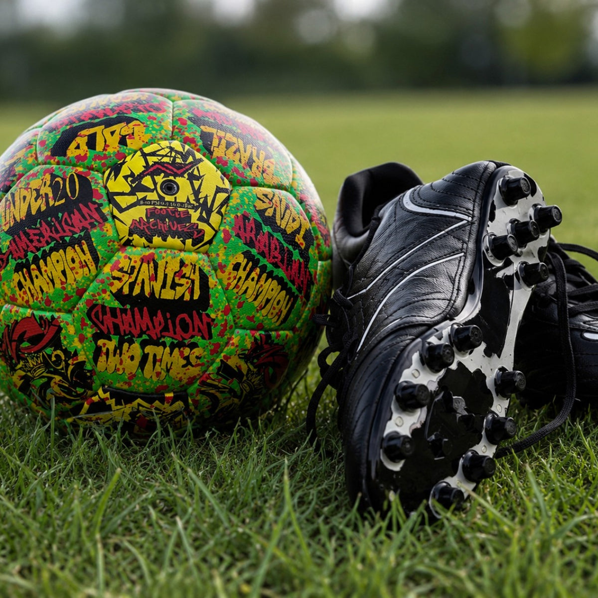The Brazilian prince | Limited Edition collectible size 5 football by footie archives