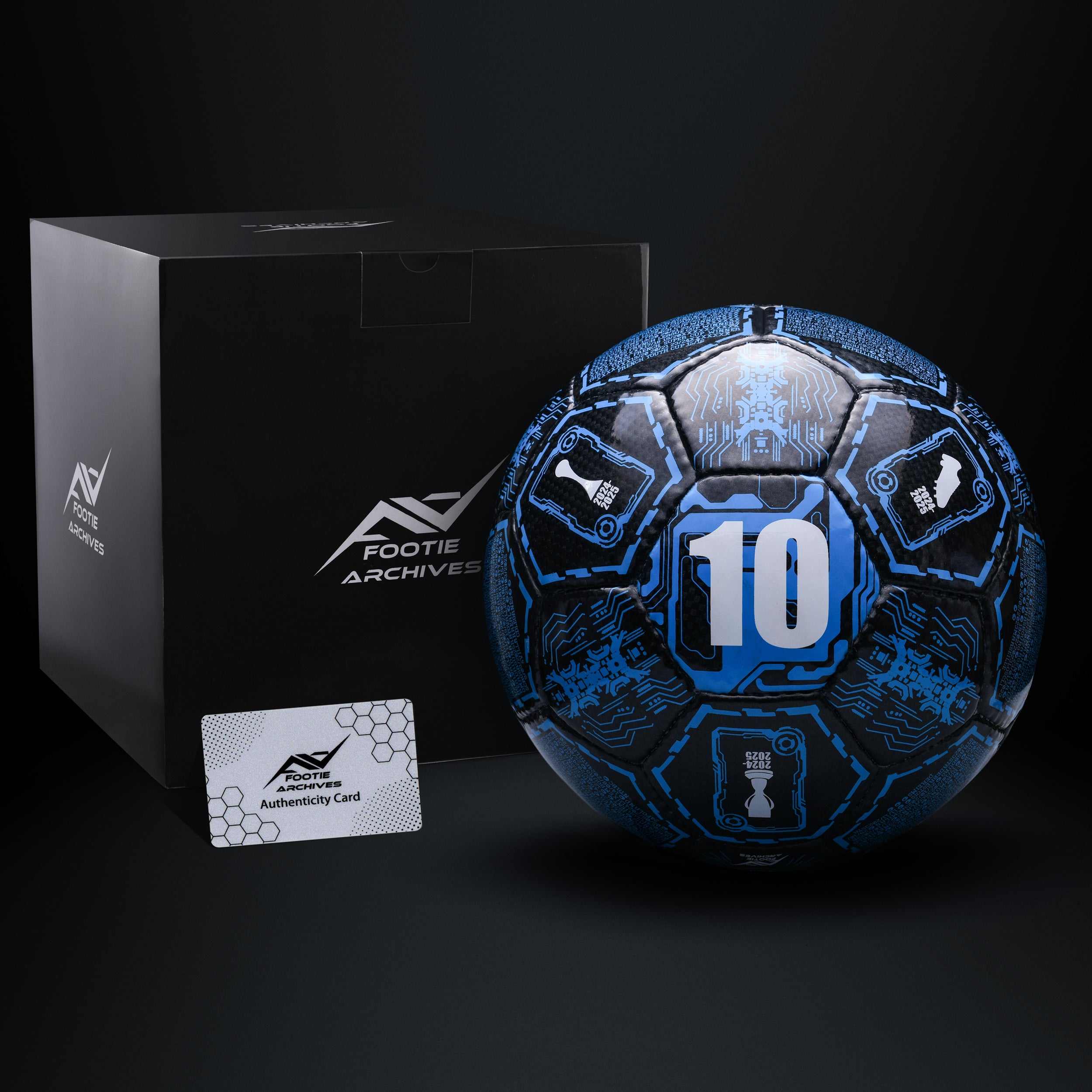 Kylian Mbappe The Paris Prototype size 5 football with premium packaging box by Footie Archives